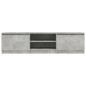 TV-Schrank Betongrau 140x40x35,5 cm Holzwerkstoff TV-Schrank Betongrau 140x40x35,5 cm Holzwerkstoff