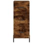 Highboard Räuchereiche 34,5x34x180 cm Holzwerkstoff Highboard Räuchereiche 34,5x34x180 cm Holzwerkstoff