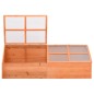 Frühbeet Holz 180x57x62 cm Frühbeet Holz 180x57x62 cm