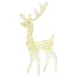 vidaXL LED-Rentier Acryl Weihnachtsdekoration 140 LEDs 120 cm Warmweiß vidaXL LED-Rentier Acryl Weihnachtsdekoration 140 LEDs 120 cm Warmweiß