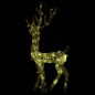 vidaXL LED-Rentier Acryl Weihnachtsdekoration 140 LEDs 120 cm Warmweiß vidaXL LED-Rentier Acryl Weihnachtsdekoration 140 LEDs 120 cm Warmweiß