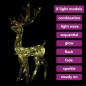 vidaXL LED-Rentier Acryl Weihnachtsdekoration 140 LEDs 120 cm Warmweiß vidaXL LED-Rentier Acryl Weihnachtsdekoration 140 LEDs 120 cm Warmweiß