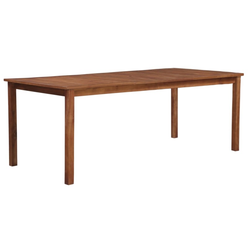 vidaXL Gartentisch 200x100x74 cm Massivholz Akazie vidaXL Gartentisch 200x100x74 cm Massivholz Akazie