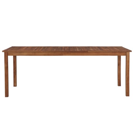 vidaXL Gartentisch 200x100x74 cm Massivholz Akazie