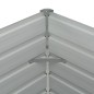 Hochbeet Braun 160 x 80 x 77 cm Verzinkter Stahl Hochbeet Braun 160 x 80 x 77 cm Verzinkter Stahl