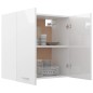 vidaXL Hängeschrank Hochglanz-Weiß 60x31x60 cm Holzwerkstoff vidaXL Hängeschrank Hochglanz-Weiß 60x31x60 cm Holzwerkstoff