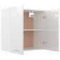 vidaXL Hängeschrank Hochglanz-Weiß 60x31x60 cm Holzwerkstoff vidaXL Hängeschrank Hochglanz-Weiß 60x31x60 cm Holzwerkstoff
