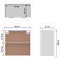 vidaXL Hängeschrank Hochglanz-Weiß 60x31x60 cm Holzwerkstoff vidaXL Hängeschrank Hochglanz-Weiß 60x31x60 cm Holzwerkstoff