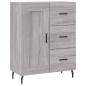 Highboard Grau Sonoma 69,5x34x180 cm Holzwerkstoff Highboard Grau Sonoma 69,5x34x180 cm Holzwerkstoff