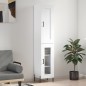 vidaXL Highboard Weiß 34,5x34x180 cm Holzwerkstoff vidaXL Highboard Weiß 34,5x34x180 cm Holzwerkstoff