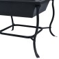 vidaXL Feuerstelle Schwarz 42x42x45 cm Stahl vidaXL Feuerstelle Schwarz 42x42x45 cm Stahl