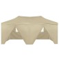 vidaXL Profi-Partyzelt Faltbar mit 4 Seitenwänden 3×6m Stahl Creme vidaXL Profi-Partyzelt Faltbar mit 4 Seitenwänden 3×6m Stahl Creme