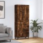 Highboard Räuchereiche 69,5x34x180 cm Holzwerkstoff Highboard Räuchereiche 69,5x34x180 cm Holzwerkstoff