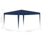 Partyzelt 4x4 m Blau Partyzelt 4x4 m Blau