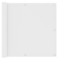 vidaXL Balkon-Sichtschutz Weiß 90x500 cm Oxford-Gewebe vidaXL Balkon-Sichtschutz Weiß 90x500 cm Oxford-Gewebe