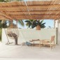 vidaXL Seitenmarkise Ausziehbar 140x600 cm Creme vidaXL Seitenmarkise Ausziehbar 140x600 cm Creme