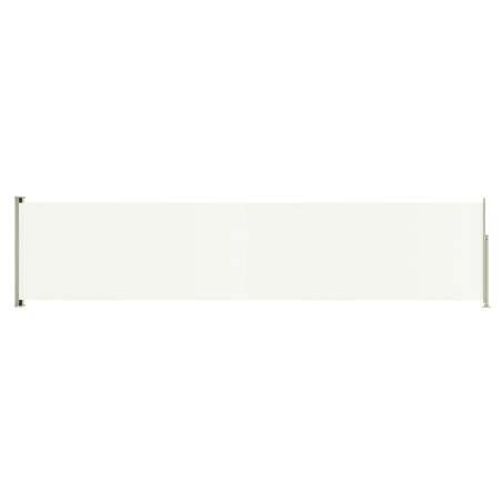 vidaXL Seitenmarkise Ausziehbar 140x600 cm Creme