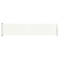 vidaXL Seitenmarkise Ausziehbar 140x600 cm Creme vidaXL Seitenmarkise Ausziehbar 140x600 cm Creme