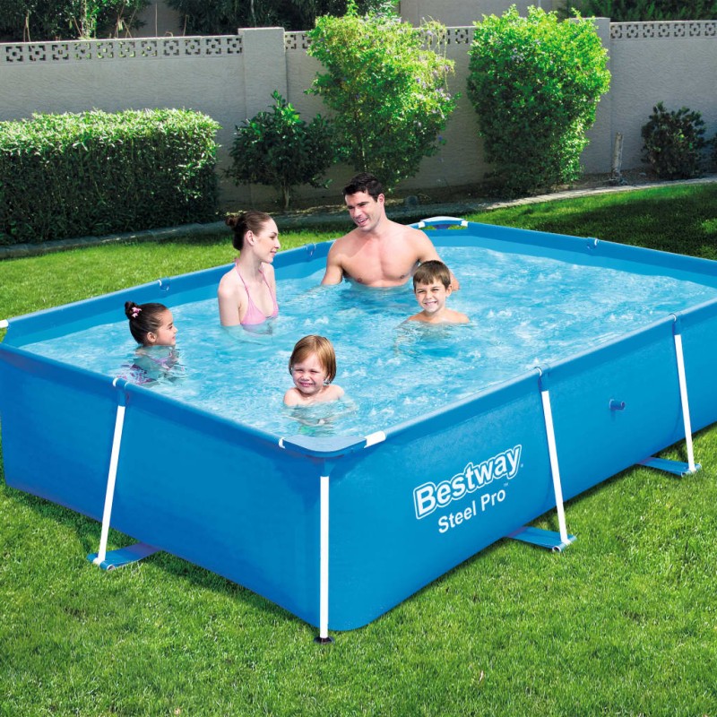 Bestway Steel Pro Swimming Pool mit Stahlrahmen 259x170x61 cm 56403 Bestway Steel Pro Swimming Pool mit Stahlrahmen 259x170x61 cm 56403