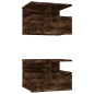 vidaXL Nachttisch Hängend 2 Stk. Räuchereiche 40x31x27cm Holzwerkstoff vidaXL Nachttisch Hängend 2 Stk. Räuchereiche 40x31x27cm Holzwerkstoff