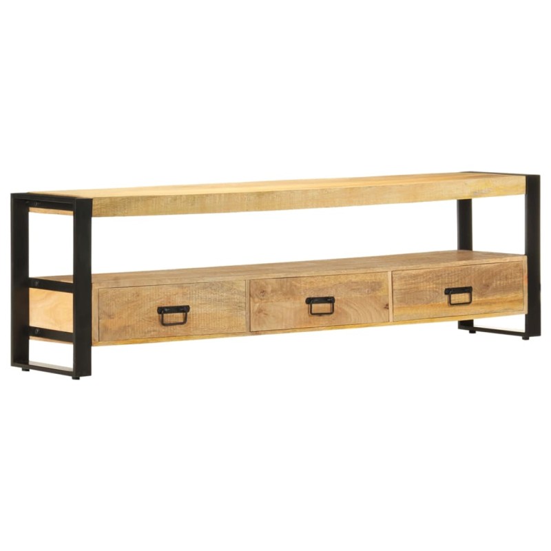 TV-Schrank 150 x 30 x 45 cm Massivholz Mango TV-Schrank 150 x 30 x 45 cm Massivholz Mango