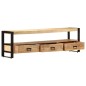 TV-Schrank 150 x 30 x 45 cm Massivholz Mango TV-Schrank 150 x 30 x 45 cm Massivholz Mango