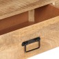 TV-Schrank 150 x 30 x 45 cm Massivholz Mango TV-Schrank 150 x 30 x 45 cm Massivholz Mango