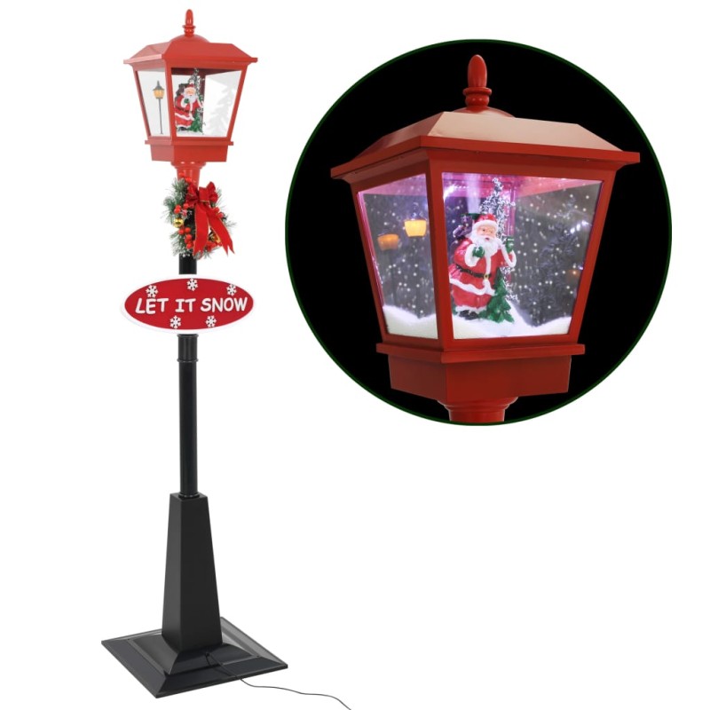 vidaXL Weihnachts-Straßenlampe mit Weihnachtsmann 180 cm LED vidaXL Weihnachts-Straßenlampe mit Weihnachtsmann 180 cm LED