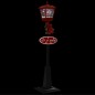 vidaXL Weihnachts-Straßenlampe mit Weihnachtsmann 180 cm LED vidaXL Weihnachts-Straßenlampe mit Weihnachtsmann 180 cm LED