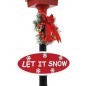 vidaXL Weihnachts-Straßenlampe mit Weihnachtsmann 180 cm LED vidaXL Weihnachts-Straßenlampe mit Weihnachtsmann 180 cm LED