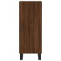 Highboard Braun Eichen-Optik 34,5x34x180 cm Holzwerkstoff Highboard Braun Eichen-Optik 34,5x34x180 cm Holzwerkstoff
