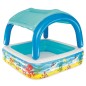 Bestway Spielbecken mit Vordach Blau 140 x 140 x 114 cm 52192 Bestway Spielbecken mit Vordach Blau 140 x 140 x 114 cm 52192