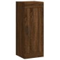 Highboard Braun Eichen-Optik 34,5x34x180 cm Holzwerkstoff Highboard Braun Eichen-Optik 34,5x34x180 cm Holzwerkstoff