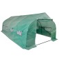 Polytunnel Gewächshaus Begehbar & Mobil Stahlrahmen 18 m² Polytunnel Gewächshaus Begehbar & Mobil Stahlrahmen 18 m²