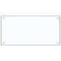Küchenrückwand Transparent 80×40 cm Hartglas Küchenrückwand Transparent 80×40 cm Hartglas