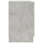 Nachttische 2 Stk. Betongrau 38x35x56 cm Holzwerkstoff Nachttische 2 Stk. Betongrau 38x35x56 cm Holzwerkstoff