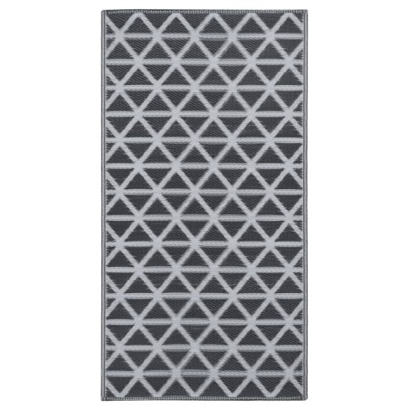 vidaXL Outdoor-Teppich Schwarz 160x230 cm PP
