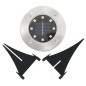 Solar-Bodenleuchten 8 Stk. LED Weiß Solar-Bodenleuchten 8 Stk. LED Weiß