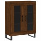 Highboard Braun Eichen-Optik 69,5x34x180 cm Holzwerkstoff Highboard Braun Eichen-Optik 69,5x34x180 cm Holzwerkstoff