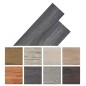 PVC Laminat Dielen Selbstklebend 5,02 m² 2 mm Schwarz und Weiß PVC Laminat Dielen Selbstklebend 5,02 m² 2 mm Schwarz und Weiß
