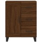 Highboard Braun Eichen-Optik 69,5x34x180 cm Holzwerkstoff Highboard Braun Eichen-Optik 69,5x34x180 cm Holzwerkstoff