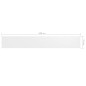 vidaXL Balkon-Sichtschutz Weiß 75x500 cm Oxford-Gewebe vidaXL Balkon-Sichtschutz Weiß 75x500 cm Oxford-Gewebe