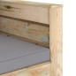 2-tlg. Garten-Lounge-Set mit Kissen Grün Imprägniertes Holz 2-tlg. Garten-Lounge-Set mit Kissen Grün Imprägniertes Holz