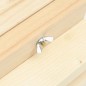 Bienenhotel Tanne Massivholz 22x20x20 cm Bienenhotel Tanne Massivholz 22x20x20 cm