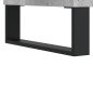 Highboard Betongrau 69,5x34x180 cm Holzwerkstoff Highboard Betongrau 69,5x34x180 cm Holzwerkstoff