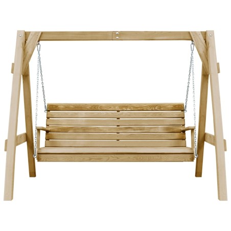 vidaXL Schaukelbank Imprägniertes Kiefernholz 205x150x157 cm