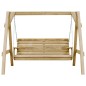 vidaXL Schaukelbank Imprägniertes Kiefernholz 205x150x157 cm vidaXL Schaukelbank Imprägniertes Kiefernholz 205x150x157 cm
