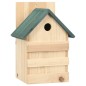 Vogelhäuser 4 Stk. 23x19x33 cm Tannenholz Vogelhäuser 4 Stk. 23x19x33 cm Tannenholz