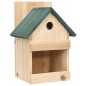 Vogelhäuser 4 Stk. 23x19x33 cm Tannenholz Vogelhäuser 4 Stk. 23x19x33 cm Tannenholz