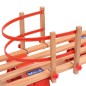 Klappschlitten mit Rückenlehne 119 cm Holz Klappschlitten mit Rückenlehne 119 cm Holz